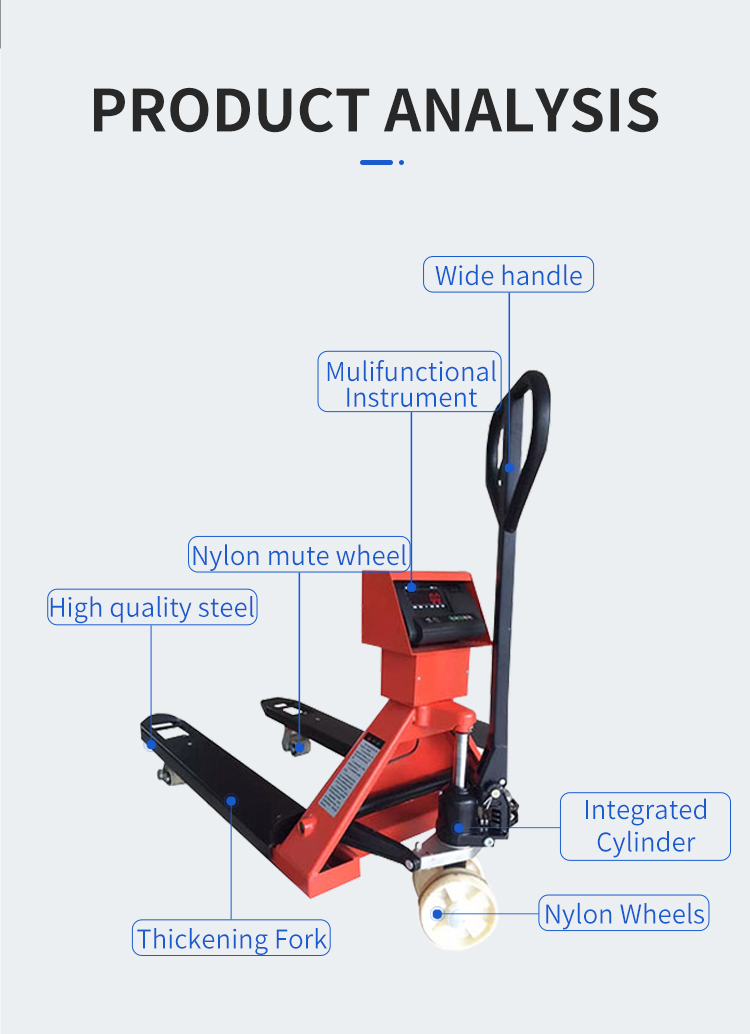 pallet jack with scale - Hener 04