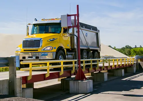 Весы для грузовиков с бетонной палубой