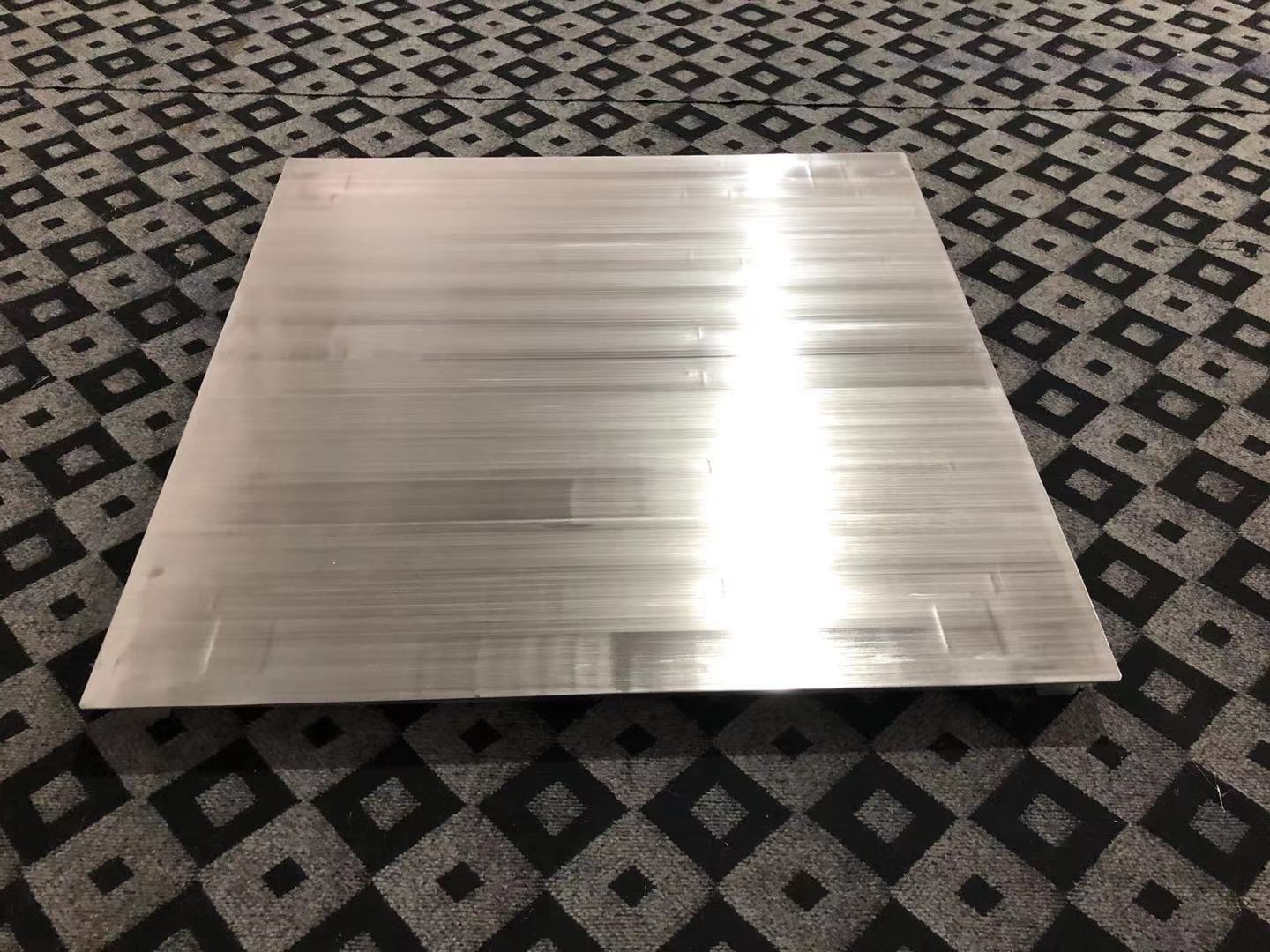 Stainless Steel Single Deck Floor Scale