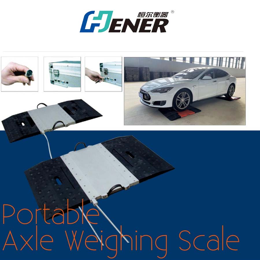 Portable truck weight scales - Hener Scale