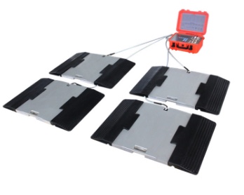30T Portable Truck Axle Load Scales for Heavy Equipment
