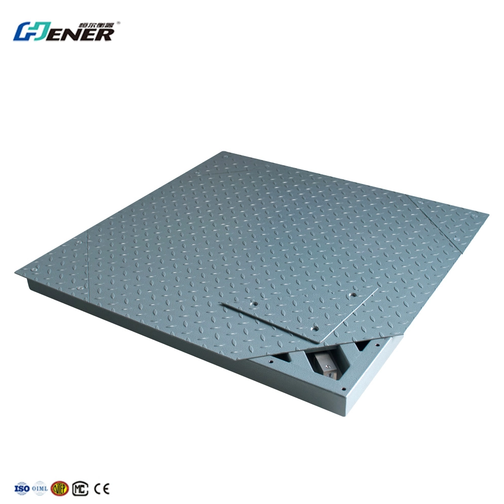 Báscula de piso de acero al carbono de perfil bajo-Báscula Hener