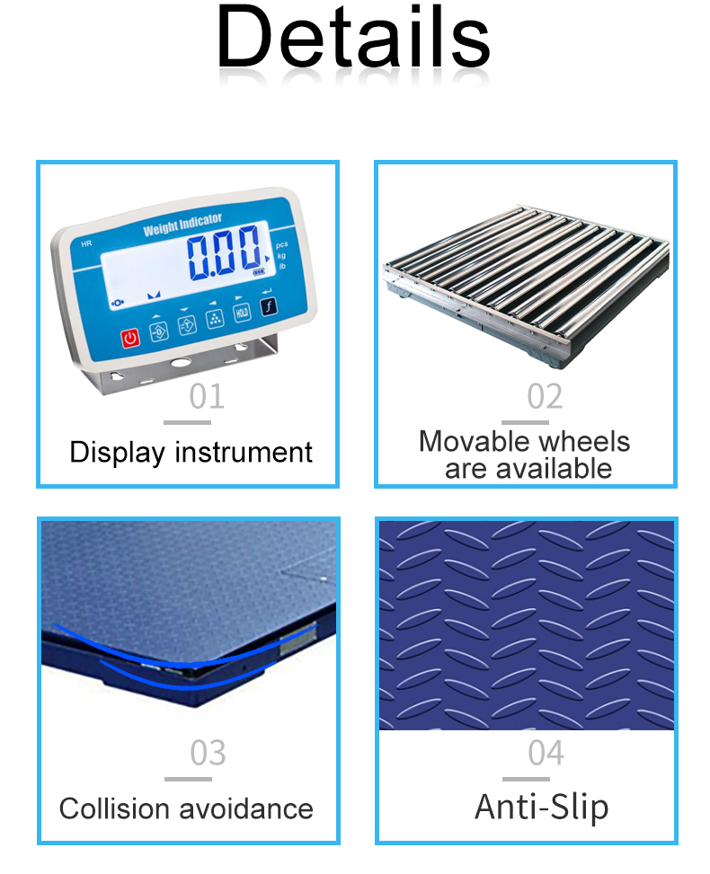 floor scale for pallets - Hener